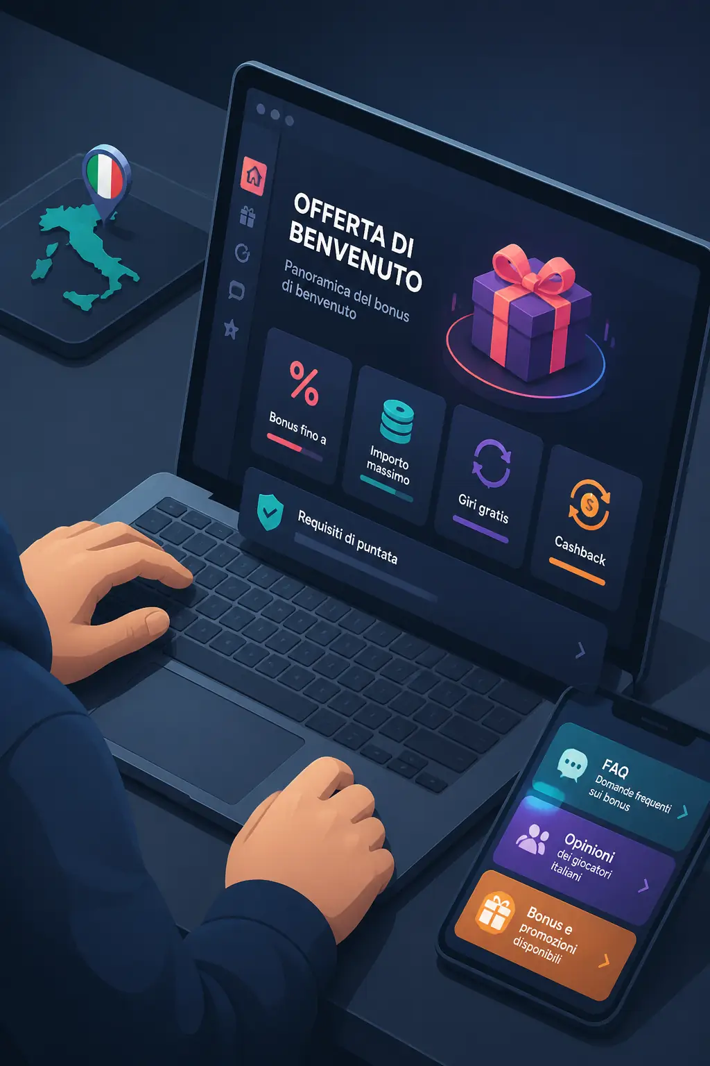 Casino Mania Bonus Italia – Offerta di Benvenuto visual guide for Casino Mania